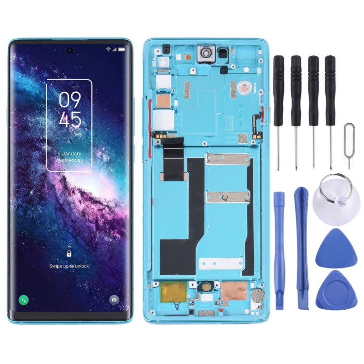 Original LCD Screen and Digitizer Full Assembly with Frame for TCL 20 Pro 5G T810H