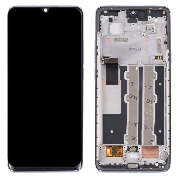 Original LCD Screen and Digitizer Full Assembly with Frame for TCL 10 Plus, For TCL 10 Plus(Purple), For TCL 10 Plus(Original)