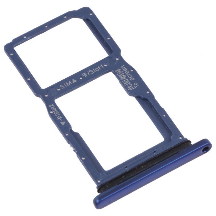 SIM Card Tray + SIM Card Tray / Micro SD Card Tray for Honor 9X, For Honor 9X