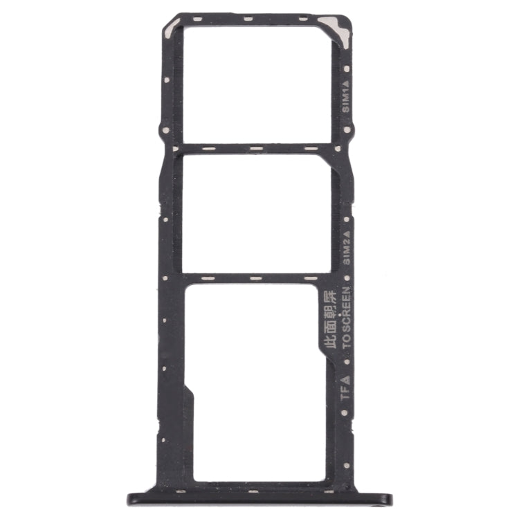 SIM Card Tray + SIM Card Tray + Micro SD Card Tray for Honor Play 8, For Honor Play 8(Brown), For Honor Play 8