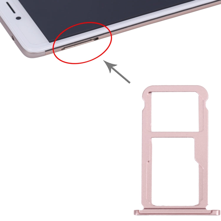 SIM Card Tray + SIM Card Tray / Micro SD Card Tray for Honor Mate 9 Lite, For Honor Mate 9 Lite