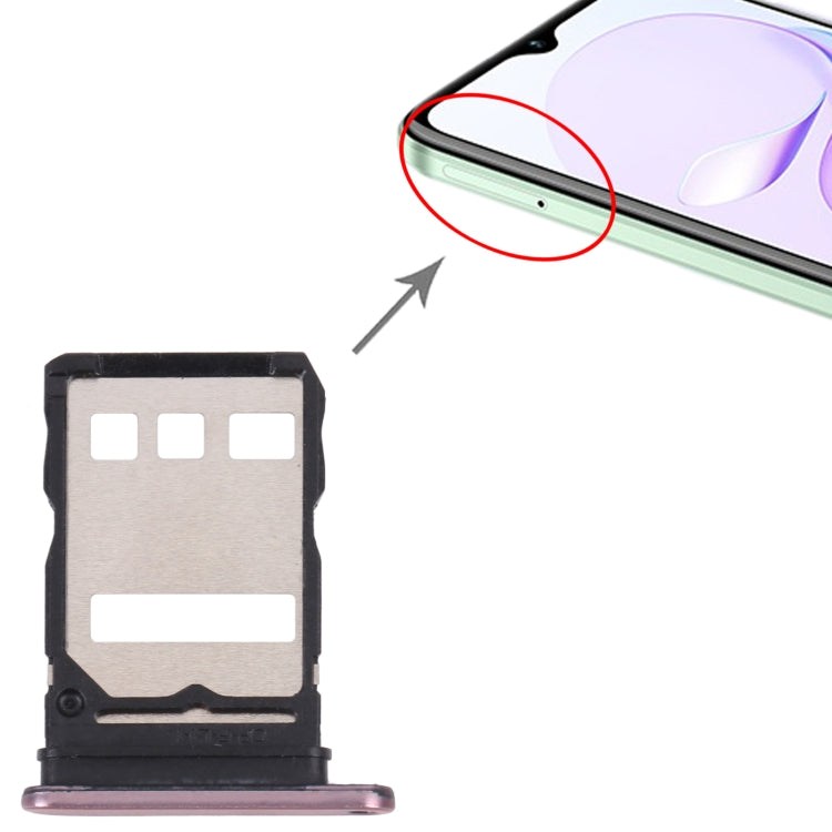 SIM Card Tray + SIM Card Tray for Huawei Nzone S7 5G, For Huawei Nzone S7 5G