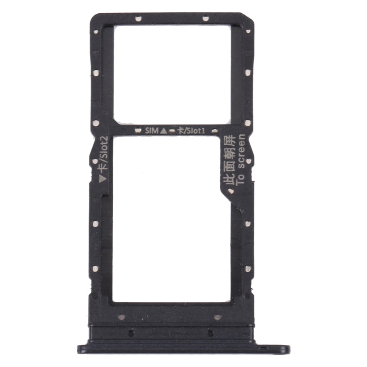 SIM Card Tray + SIM Card Tray / Micro SD Card Tray for Huawei Maimang 10 SE, For Huawei Maimang 10 SE