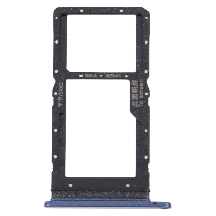 SIM Card Tray + SIM Card Tray / Micro SD Card Tray for Huawei Maimang 10 SE, For Huawei Maimang 10 SE
