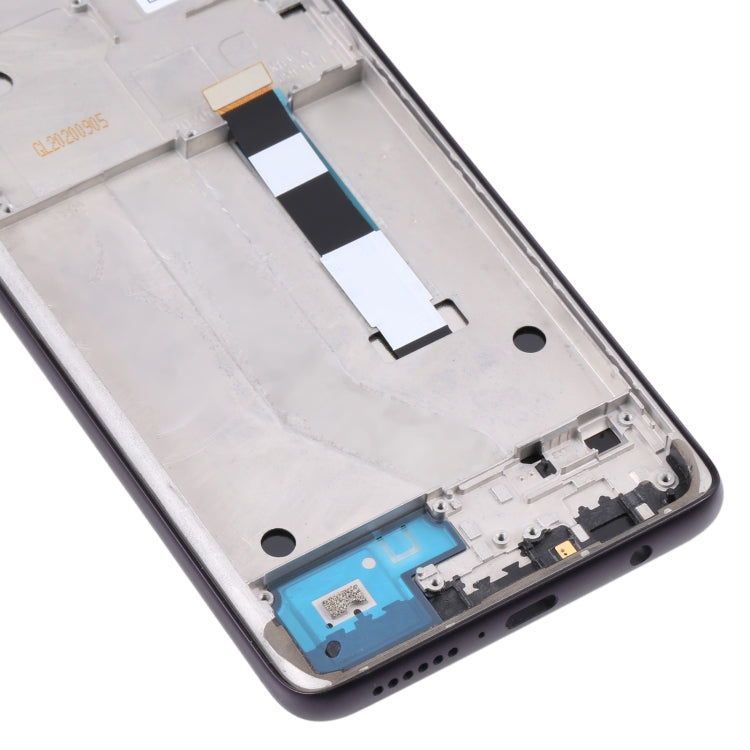 LCD Screen and Digitizer Full Assembly with Frame for Motorola Moto G 5G