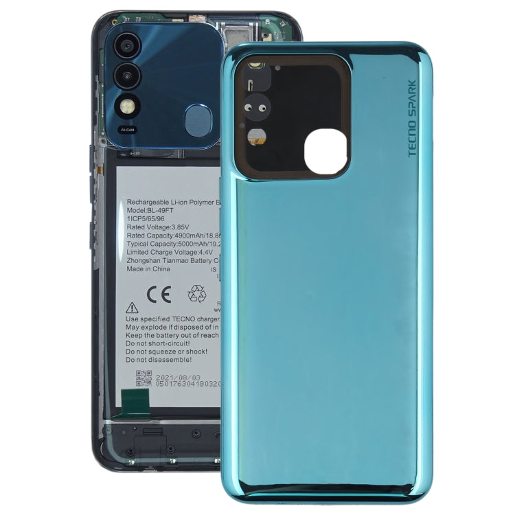 Cache arrière de batterie d'origine pour Tenco Spark 8T KG6p, pour Tenco Spark 8T (vert), pour Tenco Spark 8T