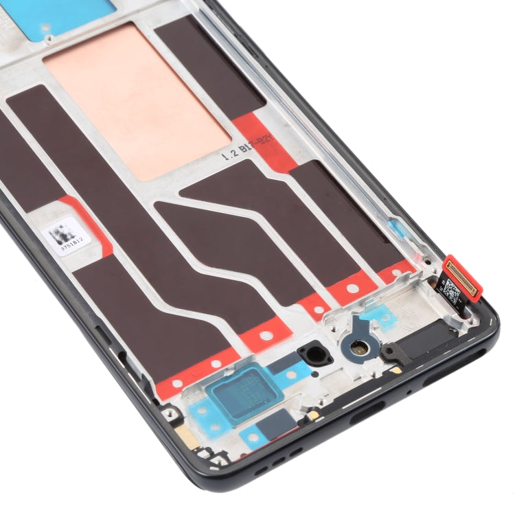 Original LCD Screen and Digitizer Full Assembly with Frame For OPPO Reno5 Pro 5G, For OPPO Reno5 Pro 5G