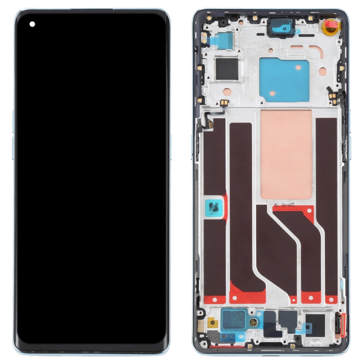 Original LCD Screen and Digitizer Full Assembly with Frame For OPPO Reno6 Pro 5G PEPM00 CPH2249