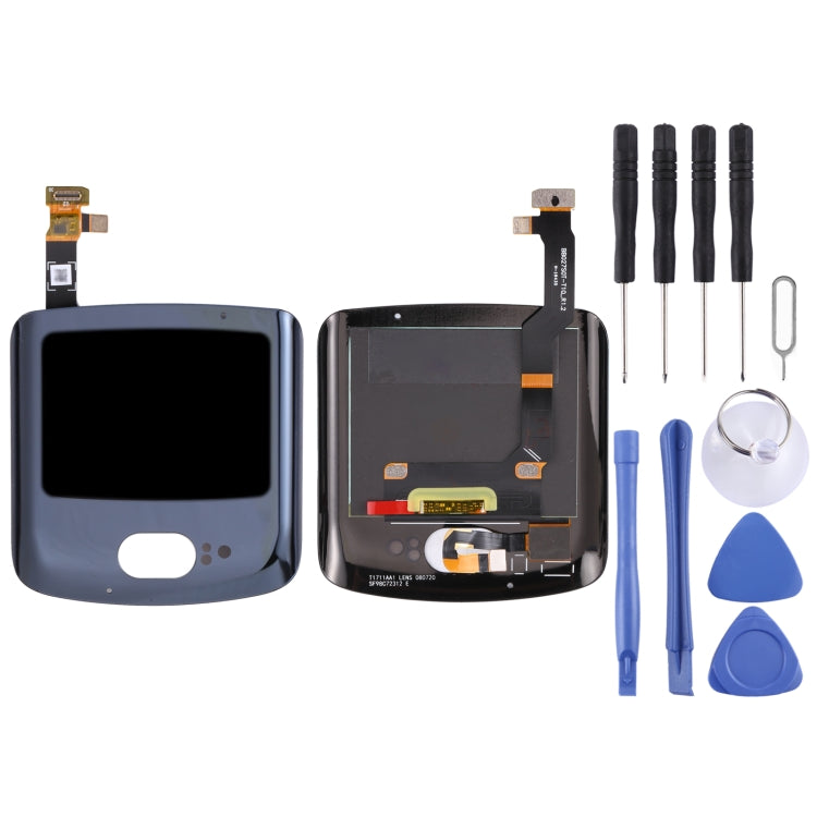 Écran LCD secondaire et numériseur d'origine pour Motorola Razr 5G (écran LCD secondaire)
