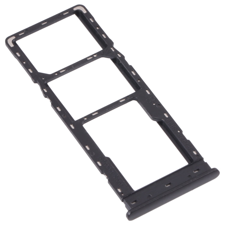For Tecno Spark 7P KF7J SIM Card Tray + SIM Card Tray + Micro SD Card Tray