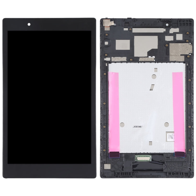 LCD Screen and Digitizer Full Assembly with Frame For Lenovo Tab3 8 Plus TB-8703X TB-8703 TB-8703F TB-8703N