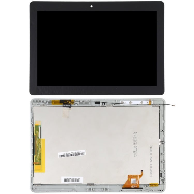 LCD Screen and Digitizer Full Assembly with Frame for Lenovo Ideapad Miix 300-10IBY
