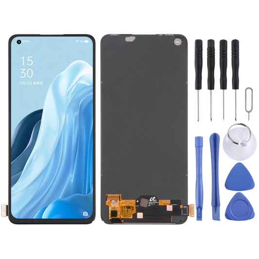 Pantalla LCD y digitalizador originales (ensamblaje completo) para OPPO Reno7 SE 5G, Find X5 Lite, F21 Pro, Reno7 4G, Realme 9 Pro+, Reno7 4G, Reno8 4G, Reno8 5G y Reno8 Lite. Para OPPO Reno7 SE 5G, Find X5 Lite, F21 Pro, Reno7 4G y Realme 9 Pro+.