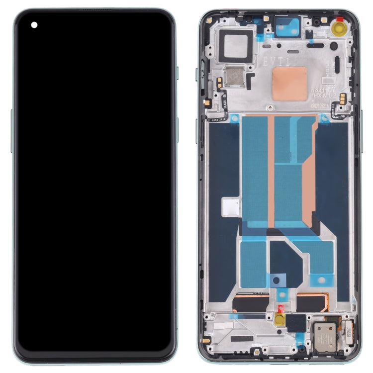 For OnePlus Nord 2 5G DN2101 DN2103 Digitizer Full Assembly with Frame OEM LCD Screen