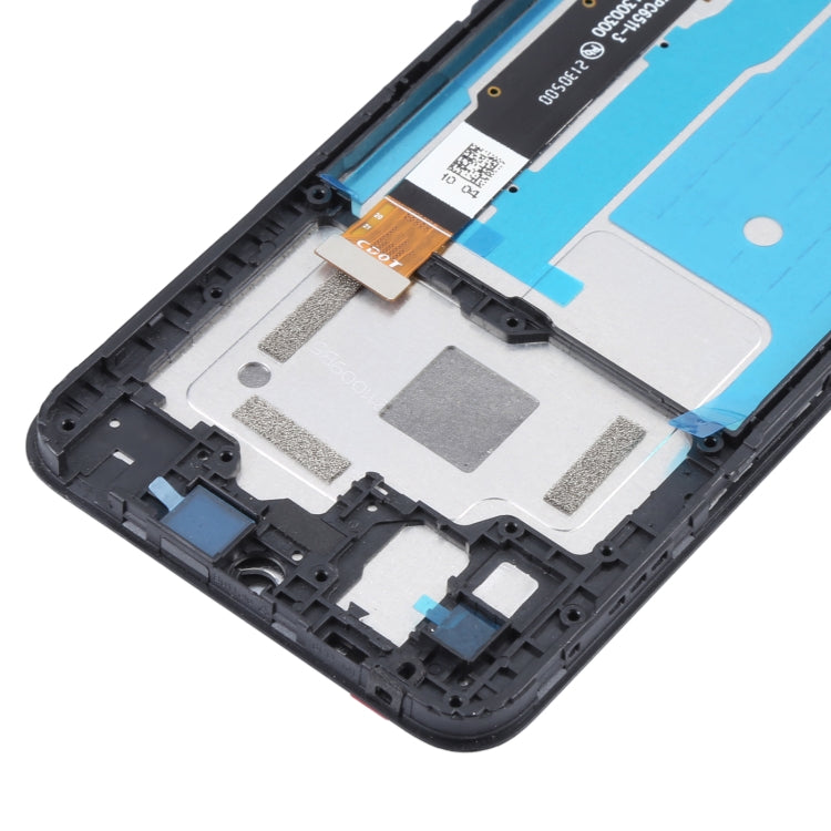 LCD Screen and Digitizer Full Assembly with Frame for TCL 20 R 5G