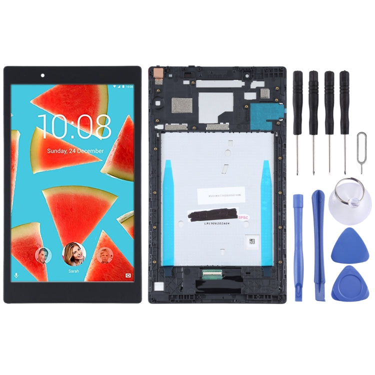 LCD Screen and Digitizer Full Assembly with Frame for Lenovo 8504 8504F 8504X TB-8504N