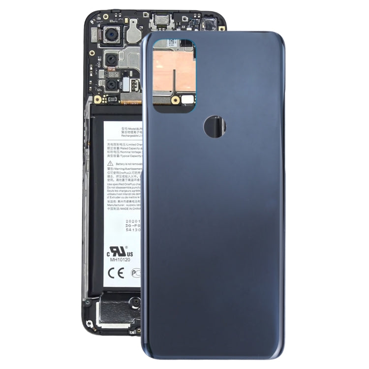 Tapa trasera de batería para TCL 20B, gris y morado.
