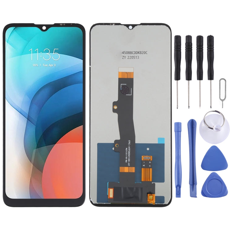 LCD Screen and Digitizer Full Assembly For Lenovo K13 XT2097-15