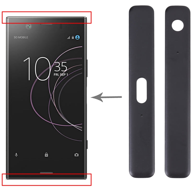 1 Pair Side Part Sidebar For Sony Xperia XZ1 Compact