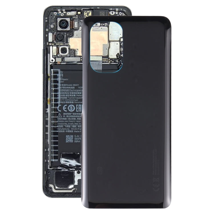 Cache arrière de batterie en verre pour Xiaomi Poco F3, pour Xiaomi Poco F3