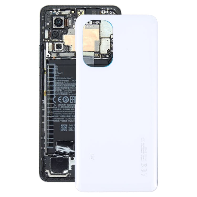 Cache arrière de batterie en verre pour Xiaomi Poco F3, pour Xiaomi Poco F3