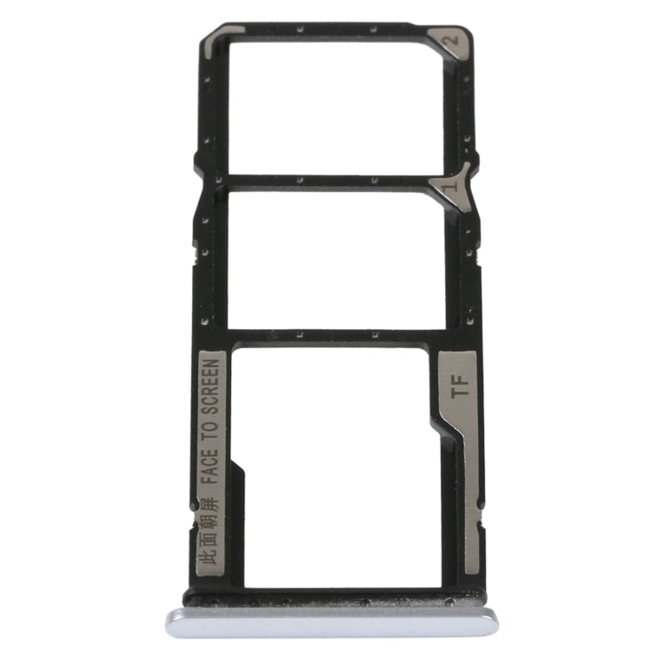 SIM Card Tray + SIM Card Tray + Micro SD Card Tray For Xiaomi Redmi 10A