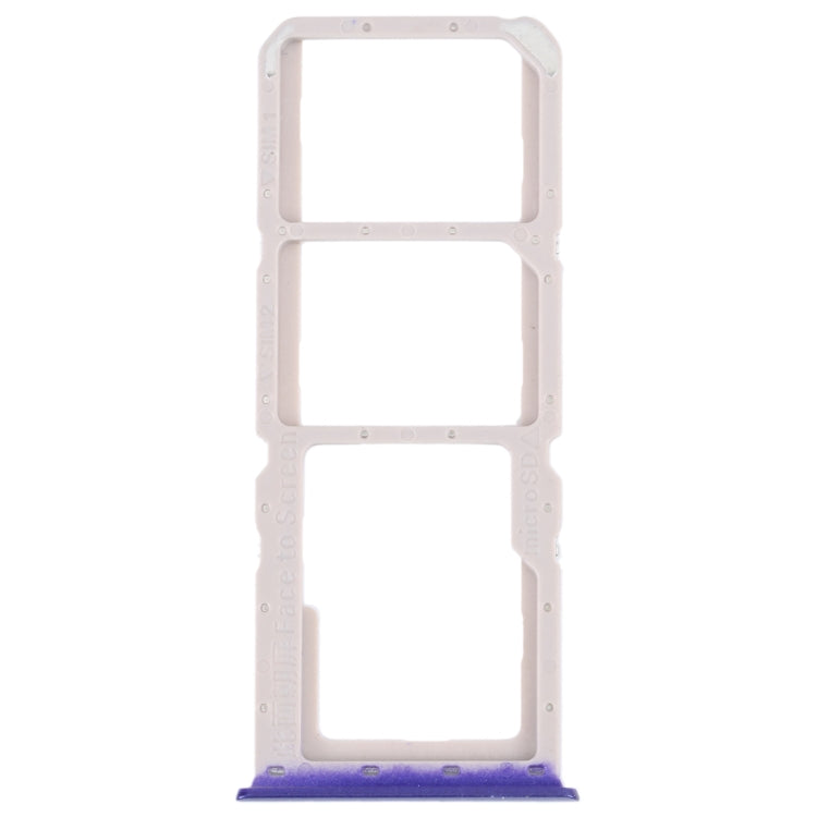 For OPPO A52 4G SIM Card Tray + SIM Card Tray + Micro SD Card Tray