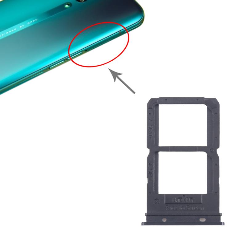 For OPPO Reno SIM Card Tray + SIM / Micro SD Card Tray
