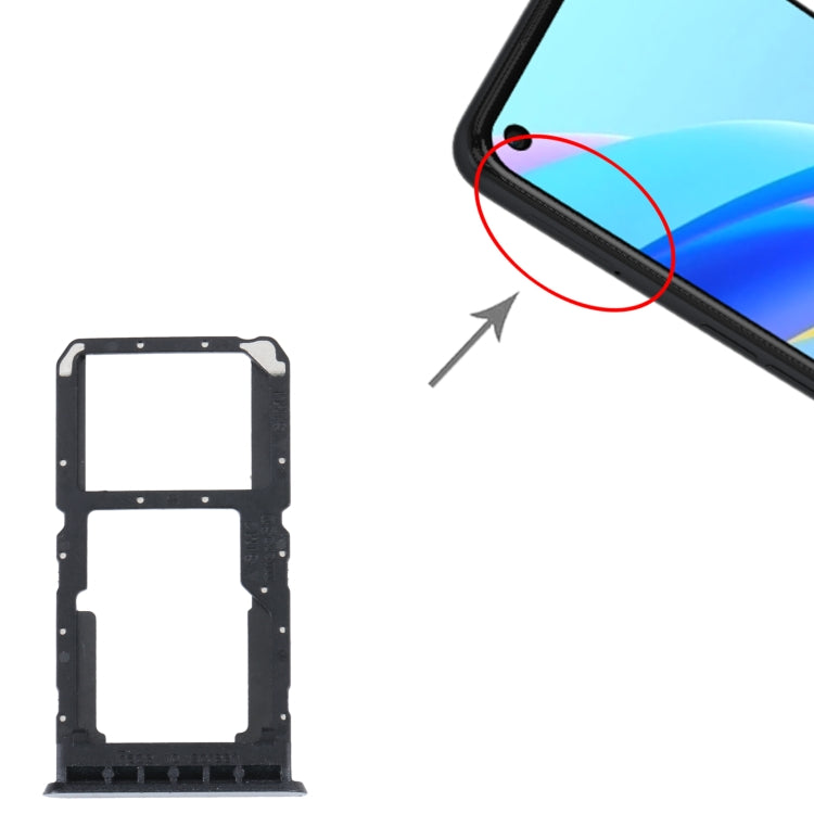 For OPPO A96 4G SIM Card Tray + SIM / Micro SD Card Tray