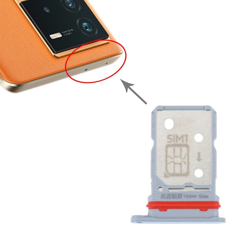 For vivo iQOO Neo6 SIM Card Tray + SIM Card Tray