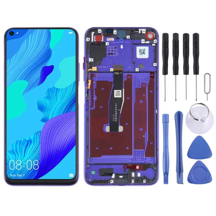 Original LCD Screen For Honor 20 / Huawei Nova 5T Digitizer Full Assembly with Frame