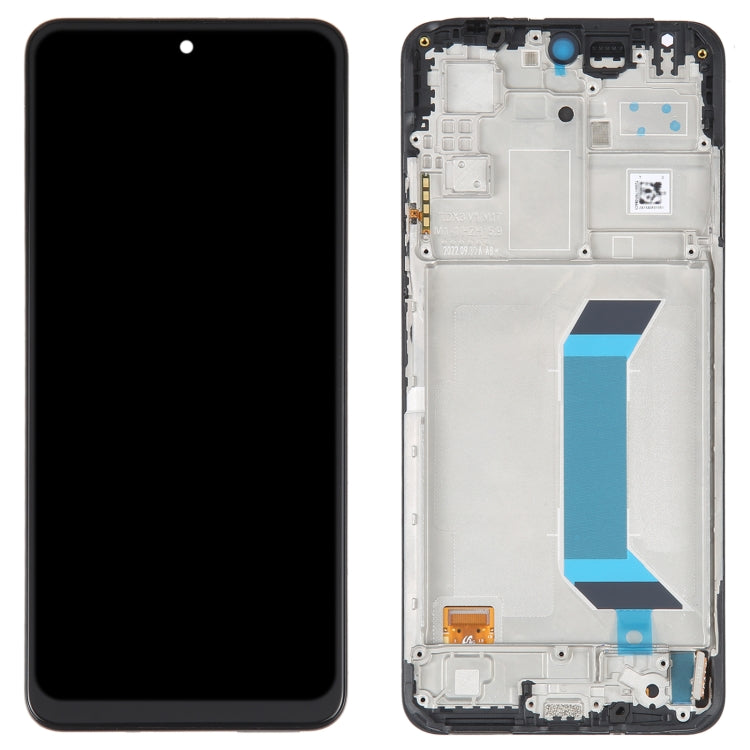 AMOLED Original LCD Screen For Xiaomi Redmi Note 12 China / Note 12 5G Digitizer Full Assembly with Frame