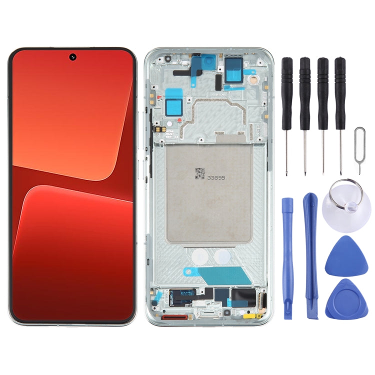 AMOLED Original LCD Screen For Xiaomi 13 Digitizer Full Assembly with Frame