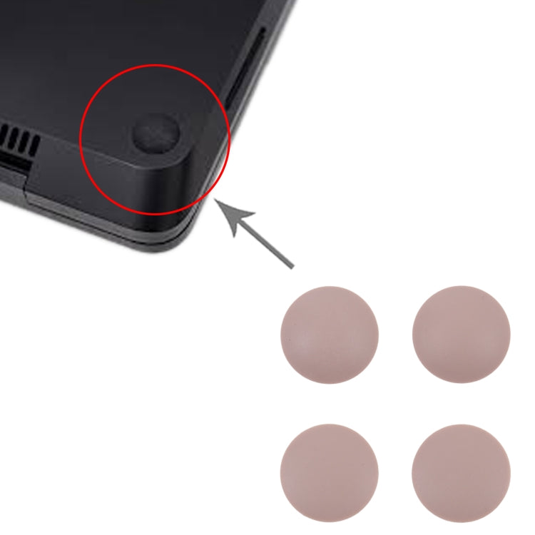 For Microsoft Surface Laptop 3 / Laptop 4 4 in 1 Bottom Case Rubber Mats