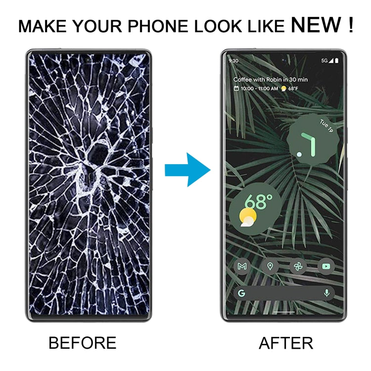 OLED Material LCD Screen for Google Pixel 6 Pro G8VOU Digitizer Full Assembly With Frame