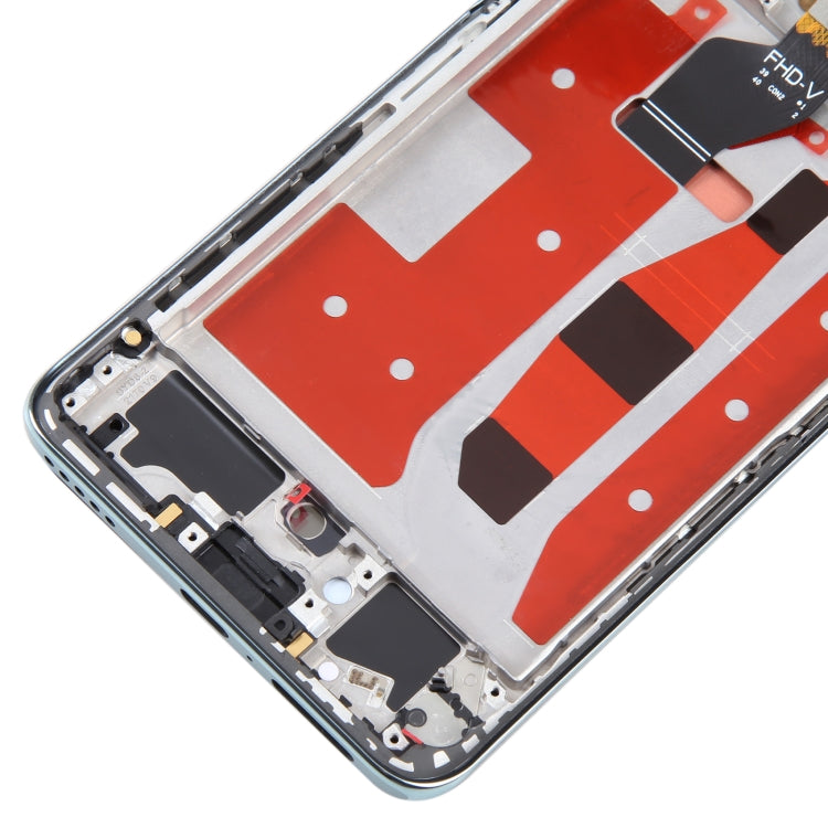 Original LCD Screen For Honor 60 Pro Digitizer Full Assembly with Frame, For Honor 60 Pro (Original)