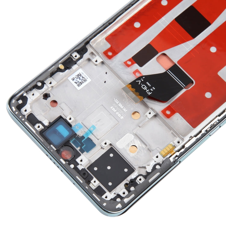 Original LCD Screen For Honor 60 Pro Digitizer Full Assembly with Frame, For Honor 60 Pro (Original)