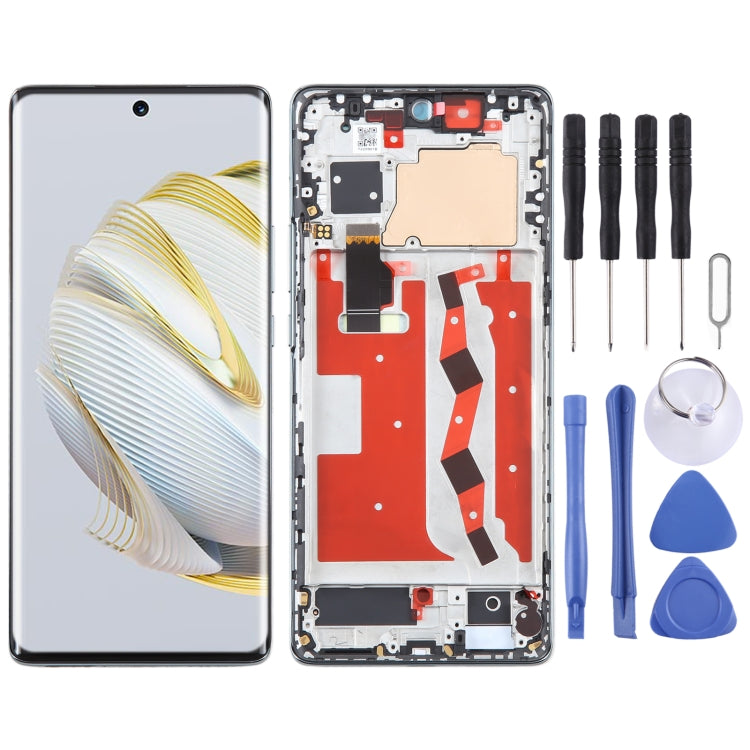 Original LCD Screen For Huawei nova 10 Digitizer Full Assembly with Frame, For Huawei nova 10 (Original)