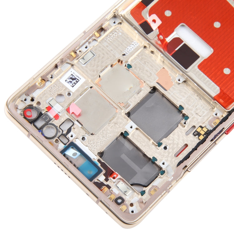 For Huawei Mate 40 Pro Front Housing LCD Frame Bezel Plate, For Huawei Mate 40 Pro (Original)
