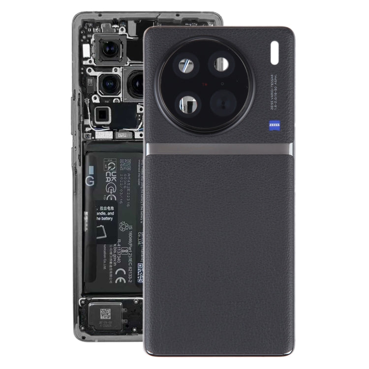 For vivo X90 Pro Original Battery Back Cover with Camera Lens Cover