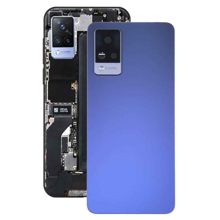 For vivo V21 Original Battery Back Cover with Camera Lens Frame, For vivo V21, For vivo V21(Original)
