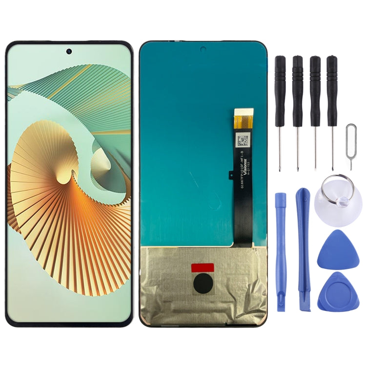 AMOLED Material LCD Screen for ZTE Axon 30 Pro 5G A2022 With Digitizer Full Assembly