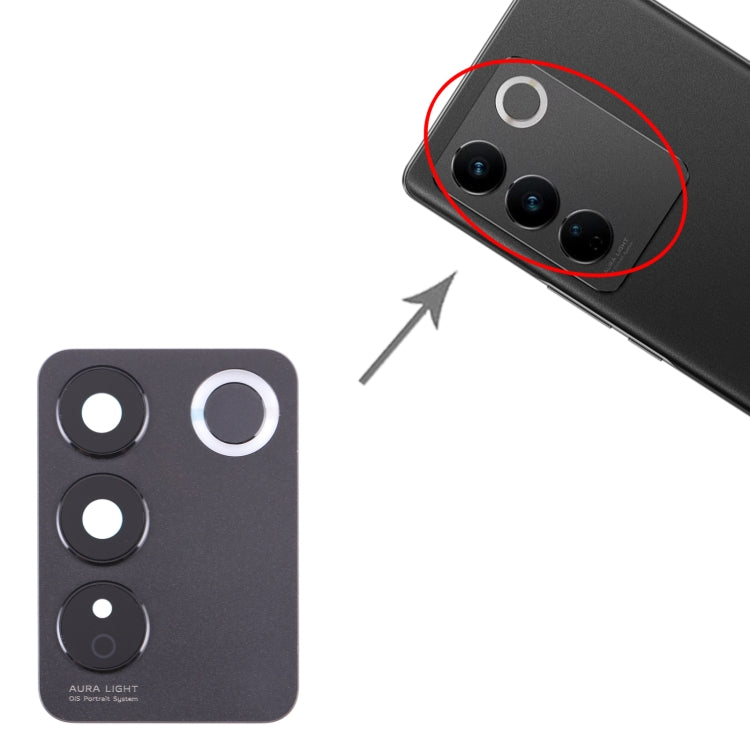 Cache objectif d'origine pour Vivo V27/V27 Pro