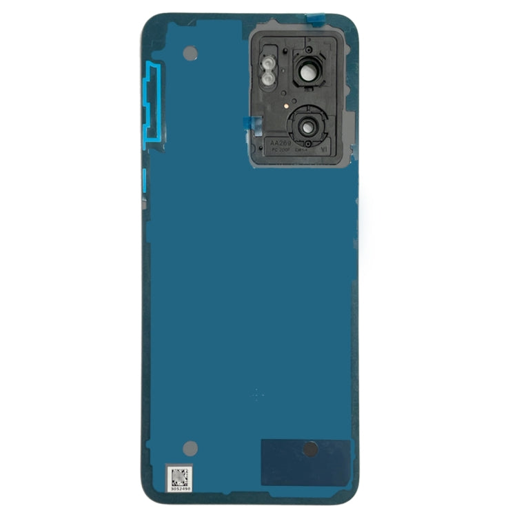 For OnePlus Nord N300 CPH2389 Battery Back Cover with Camera Lens Cover(Black)
