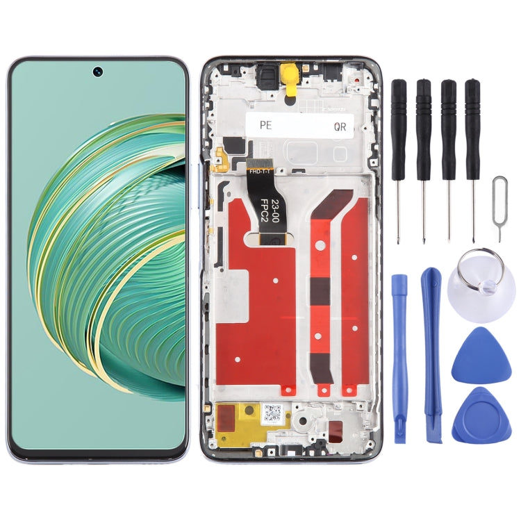 Pantalla LCD original para Huawei Nova 10z, ensamblaje completo con digitalizador y marco.