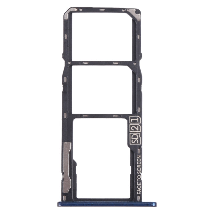 For Motorola Moto G7 Play SIM Card Tray + SIM Card Tray + Micro SD Card Tray