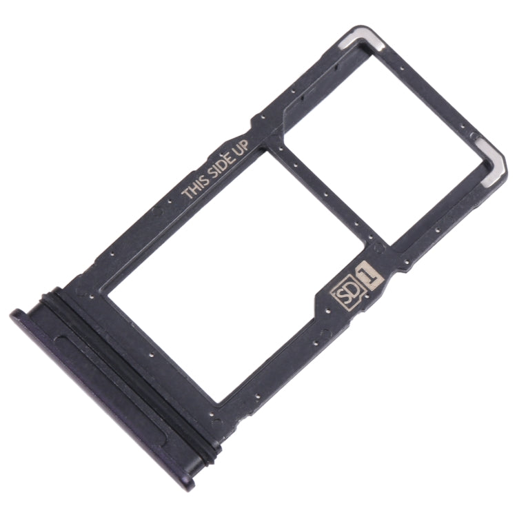 For Motorola One 5G Ace SIM Card Tray + Micro SD Card Tray