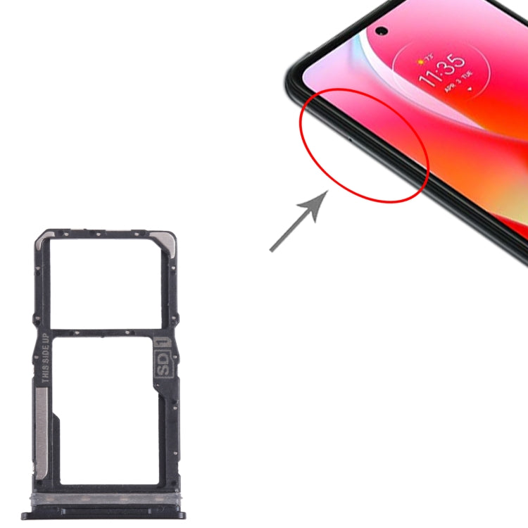 For Motorola Moto G Power 2022 SIM Card Tray + Micro SD Card Tray