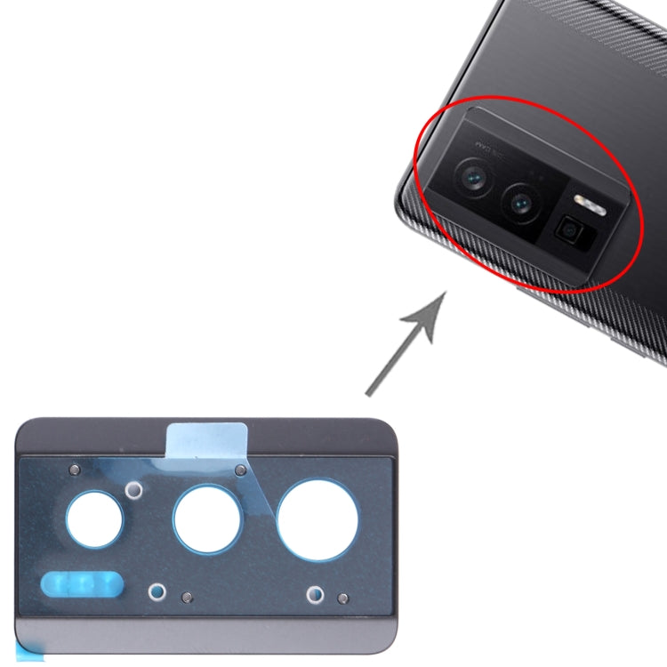 Original Back Camera Lens Frame for Xiaomi Redmi K60E