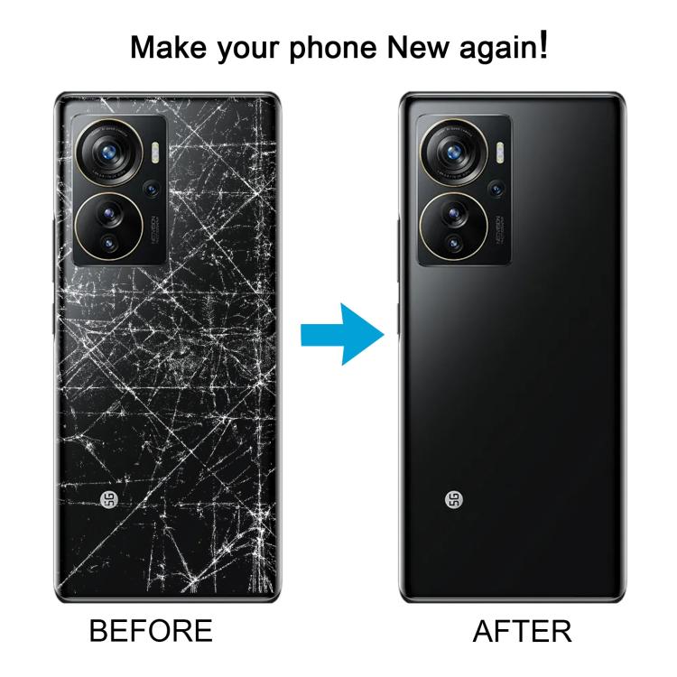 Tapa trasera de batería con tapa para lente de cámara para ZTE Axon 40 Pro (con tapa para cámara)